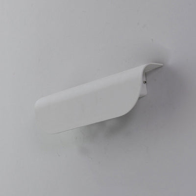 Aplique de pared LED de vidrio de aluminio rectangular impermeable moderno minimalista para patio exterior 