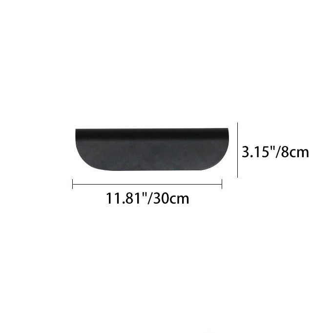 Aplique de pared LED de vidrio de aluminio rectangular impermeable moderno minimalista para patio exterior 