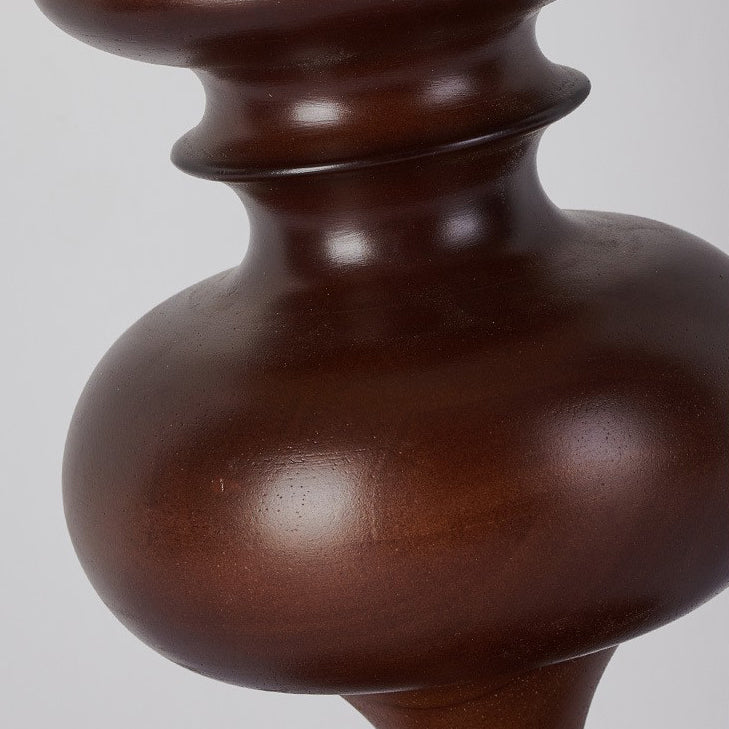 Abat-jour en tissu floral cylindrique traditionnel français Base en bois massif Lampe de table à 1 lumière pour chambre 