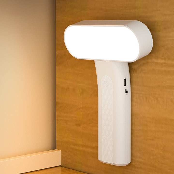 Moderne minimalistische rechteckige tragbare Lesetischlampe aus PP für das Schlafzimmer 