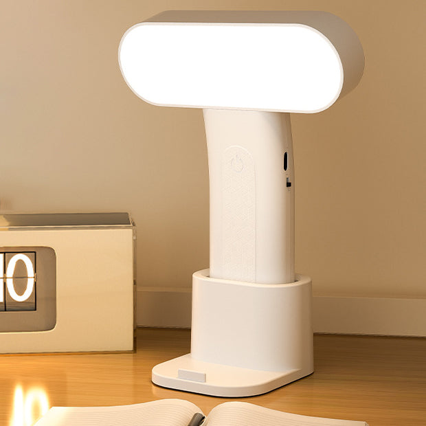 Modern Minimalist Rectangle Portable Reading PP Table Lamp For Bedroom
