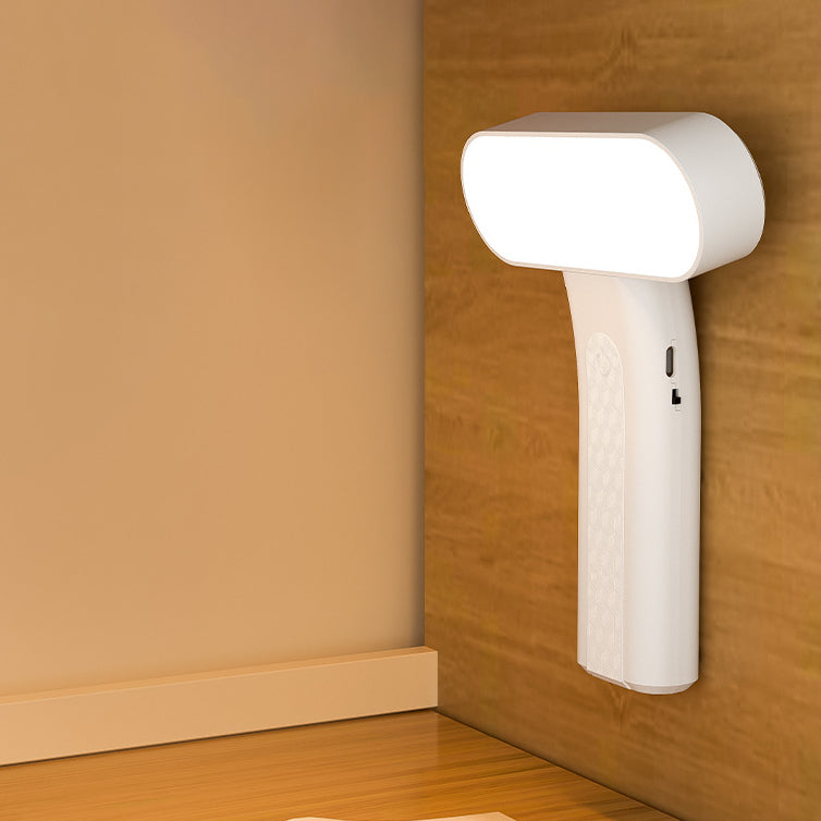 Modern Minimalist Rectangle Portable Reading PP Table Lamp For Bedroom
