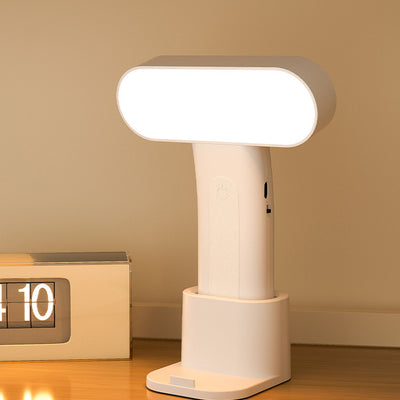 Modern Minimalist Rectangle Portable Reading PP Table Lamp For Bedroom
