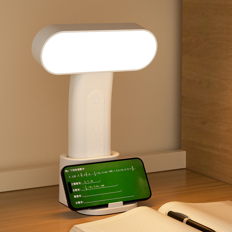Modern Minimalist Rectangle Portable Reading PP Table Lamp For Bedroom