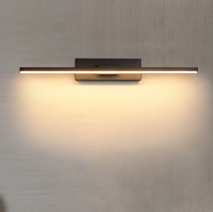 Moderne minimalistische lange Wandlampe aus Eisen und Aluminium mit LED für das Wohnzimmer 