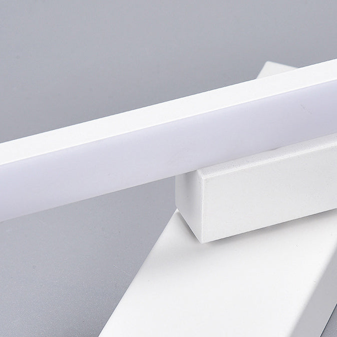 Modern Minimalist Long Iron Aluminum LED Wall Sconce Lamp For Living Room