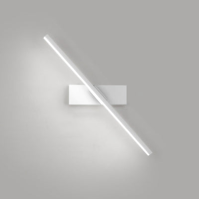 Moderne minimalistische lange Wandlampe aus Eisen und Aluminium mit LED für das Wohnzimmer 