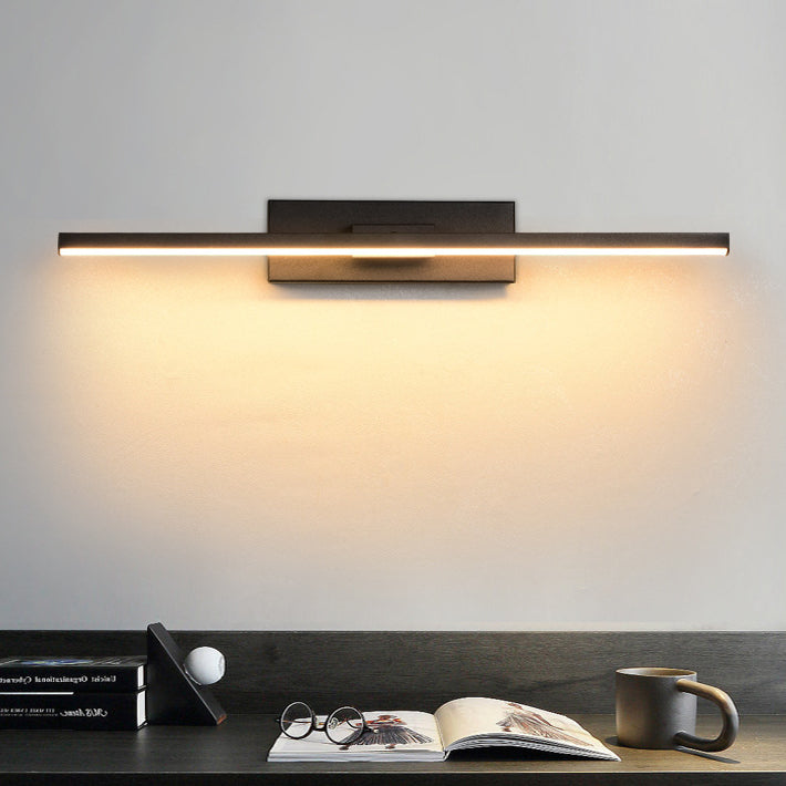 Moderne minimalistische lange Wandlampe aus Eisen und Aluminium mit LED für das Wohnzimmer 