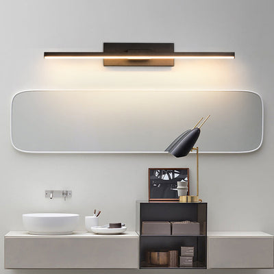 Moderne minimalistische lange Wandlampe aus Eisen und Aluminium mit LED für das Wohnzimmer 