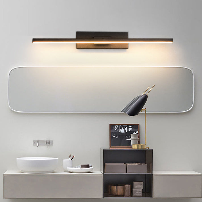 Moderne minimalistische lange Wandlampe aus Eisen und Aluminium mit LED für das Wohnzimmer 