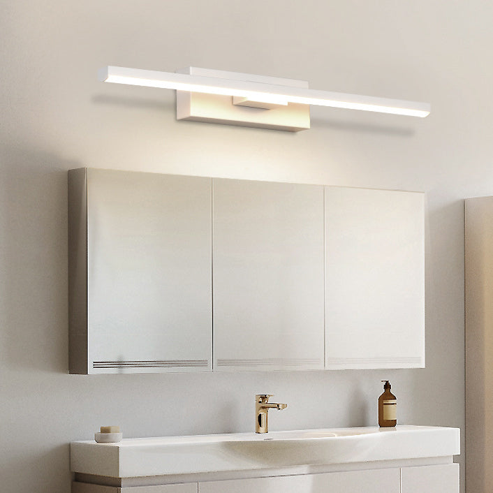 Moderne minimalistische lange Wandlampe aus Eisen und Aluminium mit LED für das Wohnzimmer 