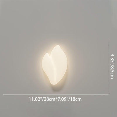 Modern Minimalist Stars Cloud Leaf Hardware PE LED Wall Sconce Lamp For Living Room