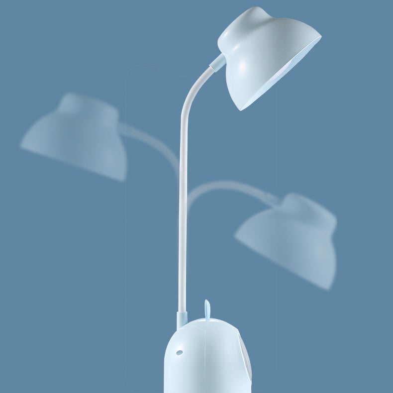 Modern Minimalist Kids Round Ball Moe Pets Shape Plastic LED Table Lamp For Living Room