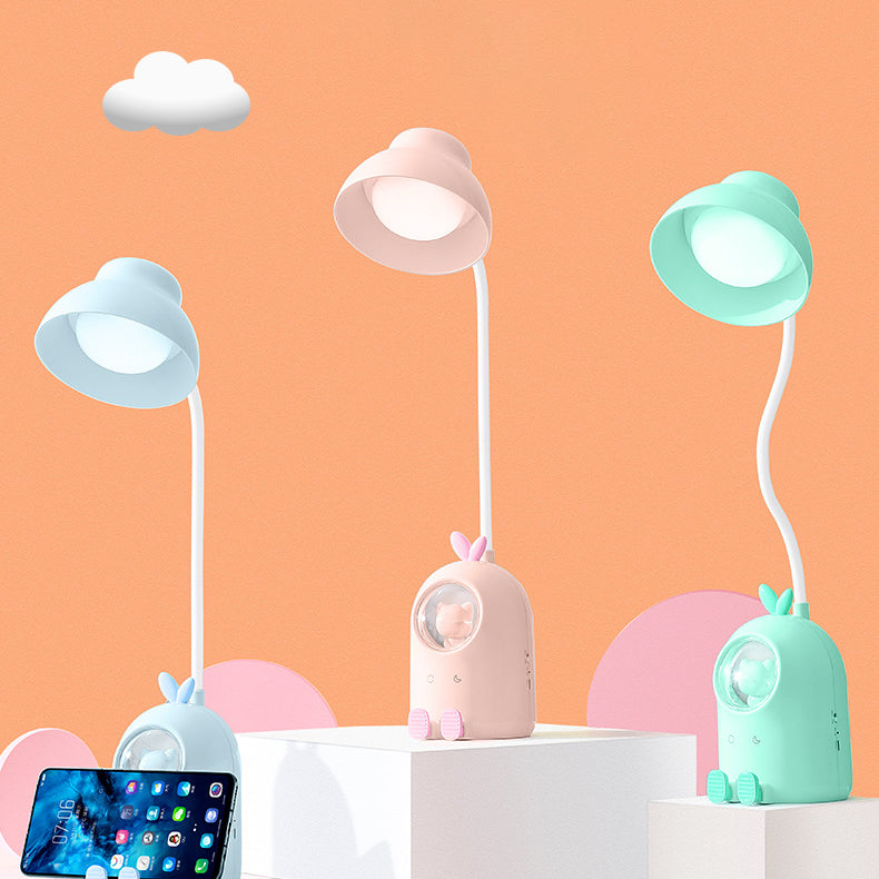 Lampe de table LED en plastique en forme de boule ronde minimaliste moderne pour enfants Moe Pets pour salon 