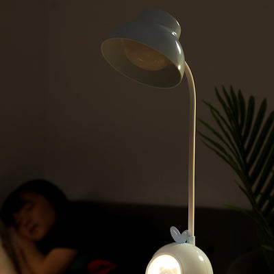 Modern Minimalist Kids Round Ball Moe Pets Shape Plastic LED Table Lamp For Living Room
