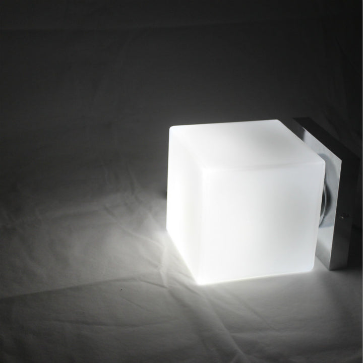 Moderner minimalistischer quadratischer Metallfuß Glas Schirm 1-Licht Deckenleuchte für das Wohnzimmer 