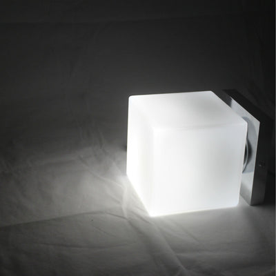 Moderner minimalistischer quadratischer Metallfuß Glas Schirm 1-Licht Deckenleuchte für das Wohnzimmer 
