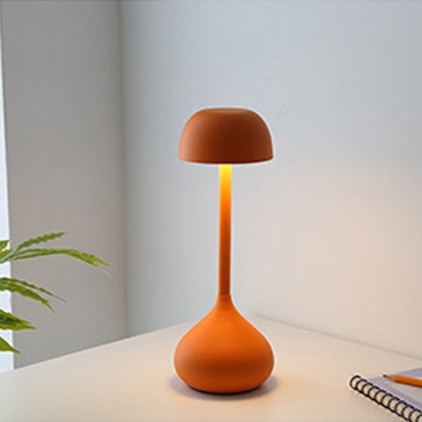 مصباح طاولة LED أسطواني من الألمنيوم بتصميم نوردي معاصر لغرفة المعيشة 
