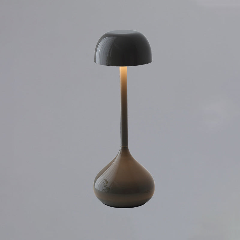 Zeitgenössische nordische runde Zylinder Aluminium LED Tischlampe für das Wohnzimmer 