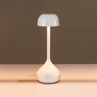 مصباح طاولة LED أسطواني من الألمنيوم بتصميم نوردي معاصر لغرفة المعيشة 