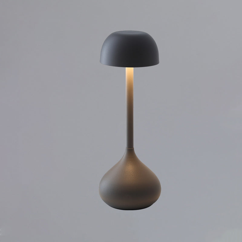 Zeitgenössische nordische runde Zylinder Aluminium LED Tischlampe für das Wohnzimmer 