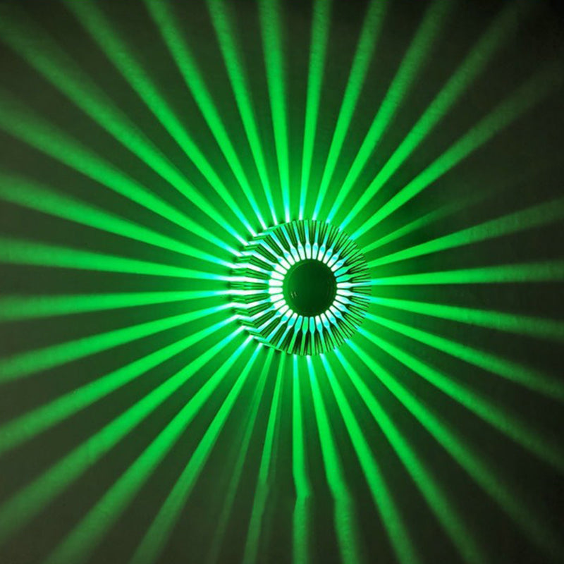 Luz de techo empotrada LED redonda de aluminio de simplicidad contemporánea para pasillo o entrada 