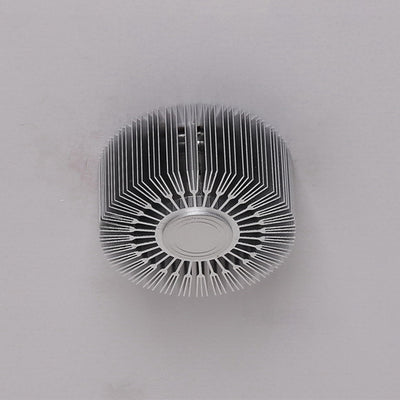 Luz de techo empotrada LED redonda de aluminio de simplicidad contemporánea para pasillo o entrada 