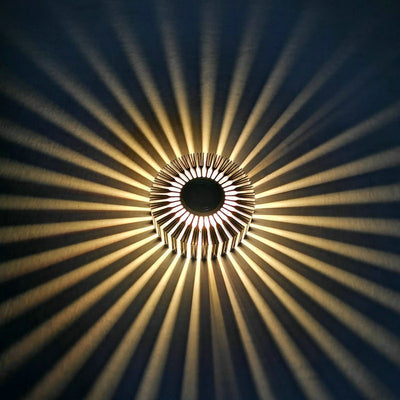 Luz de techo empotrada LED redonda de aluminio de simplicidad contemporánea para pasillo o entrada 