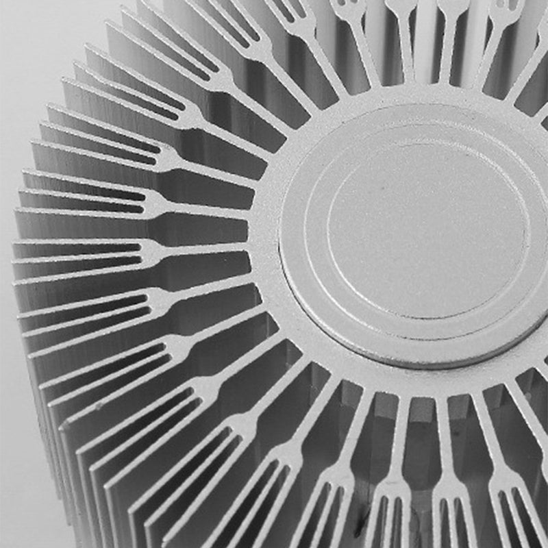 Luz de techo empotrada LED redonda de aluminio de simplicidad contemporánea para pasillo o entrada 