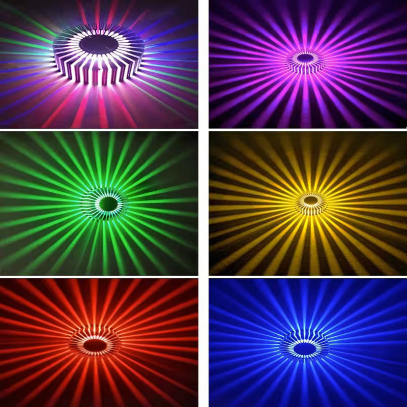Luz de techo empotrada LED redonda de aluminio de simplicidad contemporánea para pasillo o entrada 