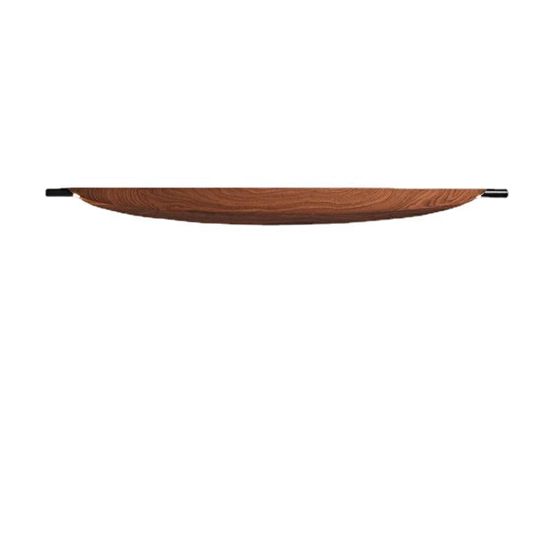 Lustre suspendu LED PC en fer à feuilles japonais traditionnel pour salon 