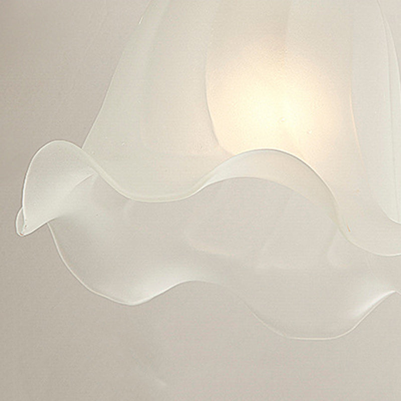 Applique Murale à 1 Lumière en Verre Cuivre avec Tambour Européen Traditionnel pour Salon 