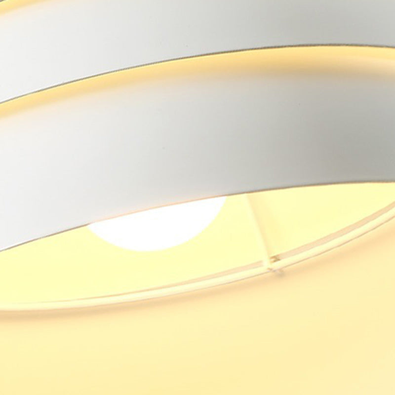 Suspension lumineuse à 1 lumière en silicone et aluminium en forme de dôme japonais traditionnel pour salon 