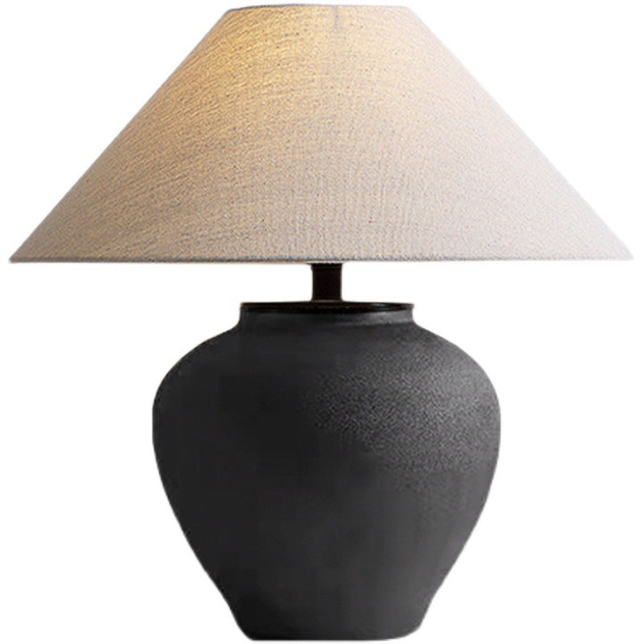 Lampe de Table 1 Lumière en Céramique Traditionnelle Japonaise pour Salon 