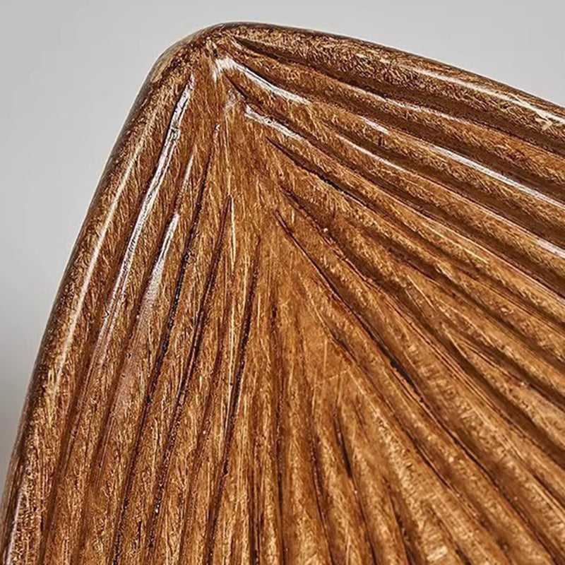Applique murale contemporaine en résine plastique Nordic Leaf à 1 lumière pour salon 