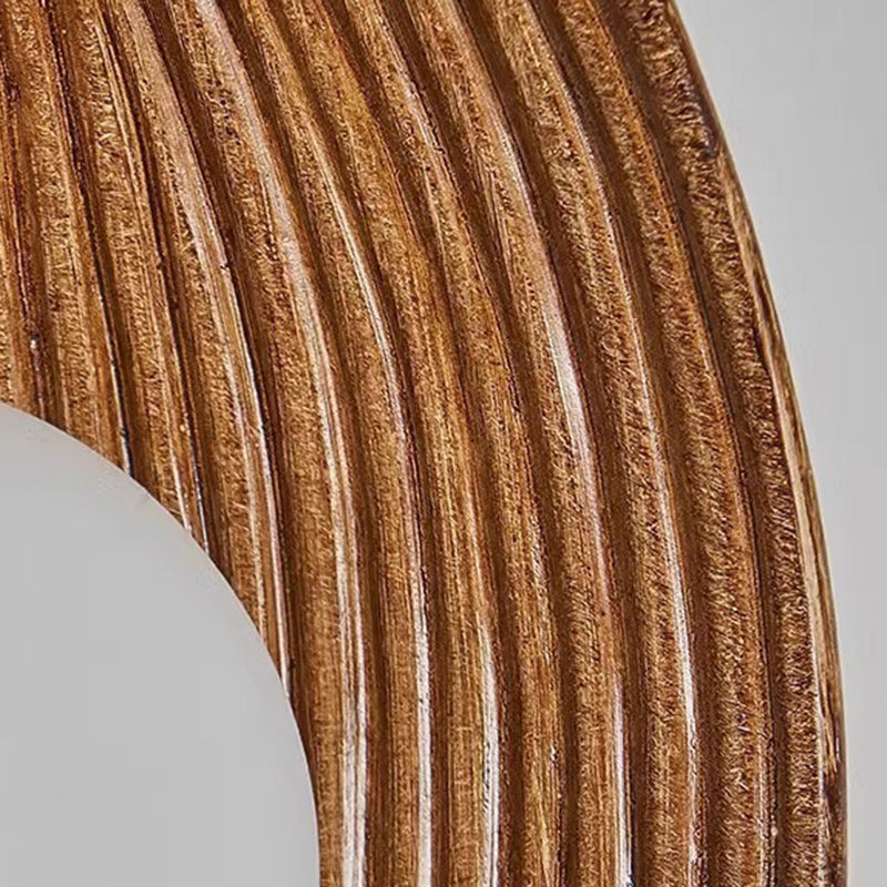 Applique murale contemporaine en résine plastique Nordic Leaf à 1 lumière pour salon 