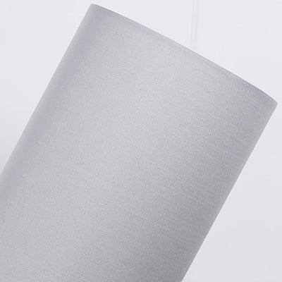 Lampe de table 1 lumière en tissu de bois cylindrique japonais traditionnel pour salon 
