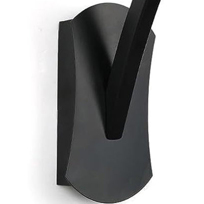 Lámpara Aplique de Pared de 1 Luz de Tambor Minimalista Moderno de Hierro y Vidrio para Sala de Estar 