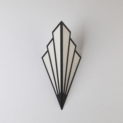 Applique murale LED en fer triangulaire nordique moderne pour salon 