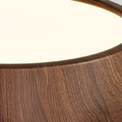 Lustre suspendu LED acrylique rond en fer traditionnel japonais pour salon 