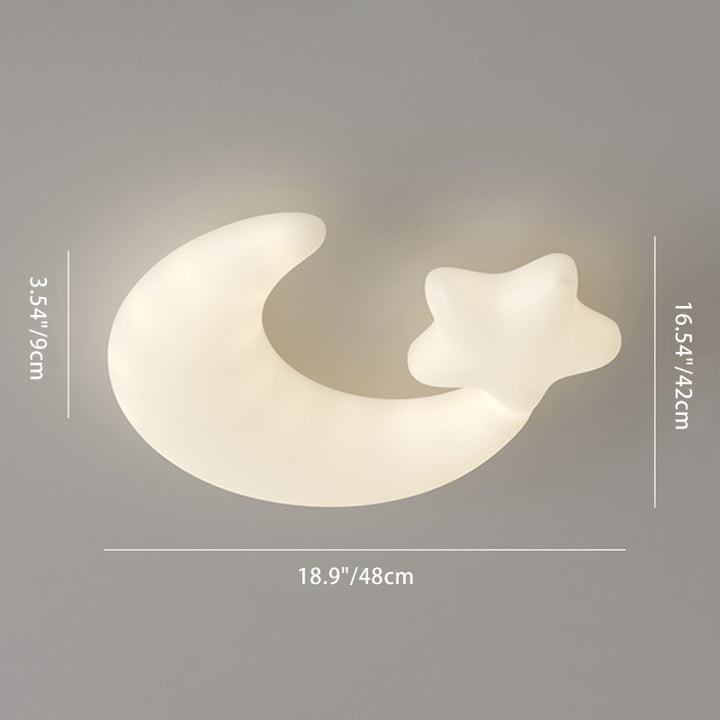 Plafonnier LED en fer et plastique créatif contemporain pour enfants pour salon 