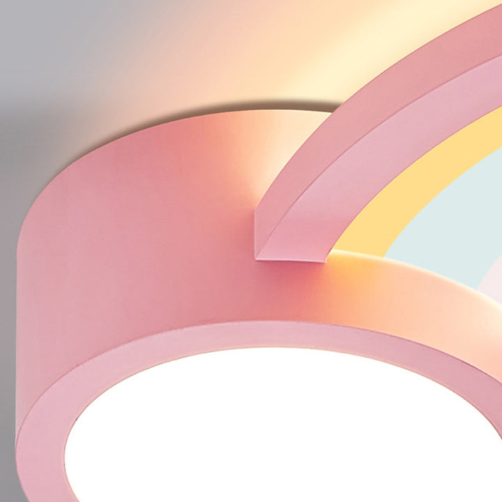 Plafonnier Enfant LED en Acrylique Fer Nuage Créatif Contemporain pour Salon 