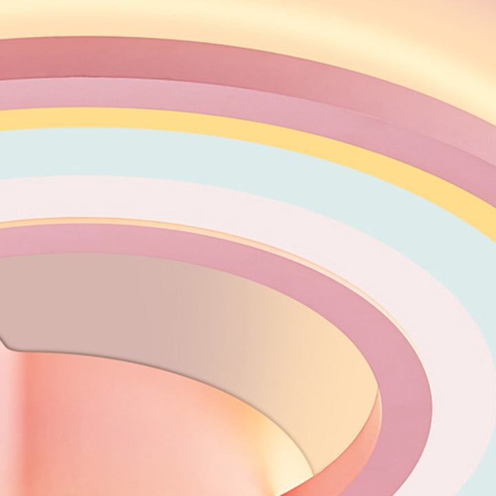 Plafonnier Enfant LED en Acrylique Fer Nuage Créatif Contemporain pour Salon 