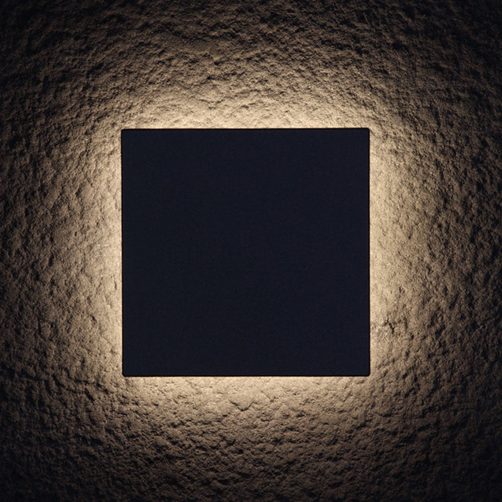 Lámpara Aplique de Pared LED Cuadrada de Aluminio Minimalista Moderna para Sala de Estar 