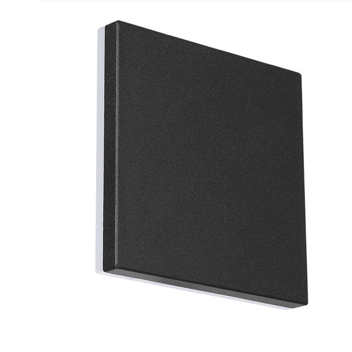 Lámpara Aplique de Pared LED Cuadrada de Aluminio Minimalista Moderna para Sala de Estar 