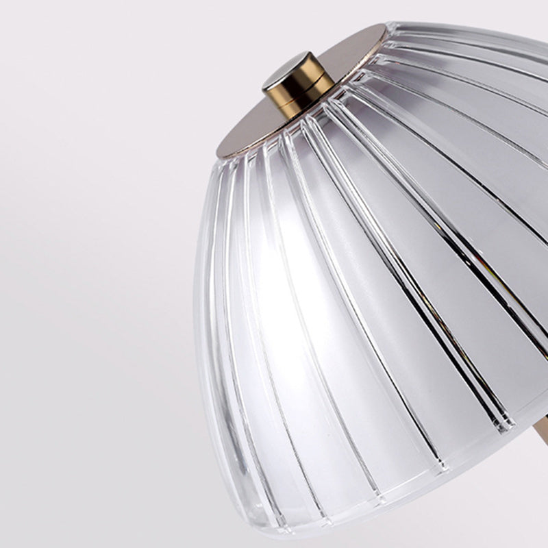 Contemporary Nordic Dome Iron Acrylic LED Table Lamp For Living Room