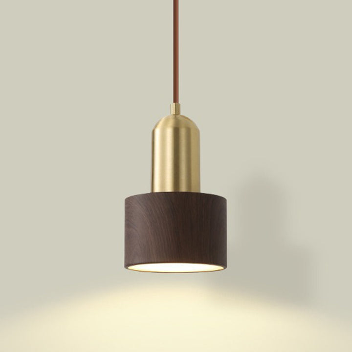 Zeitgenössische nordische runde Eisen-Acryl-1-Licht-Pendelleuchte für das Wohnzimmer 