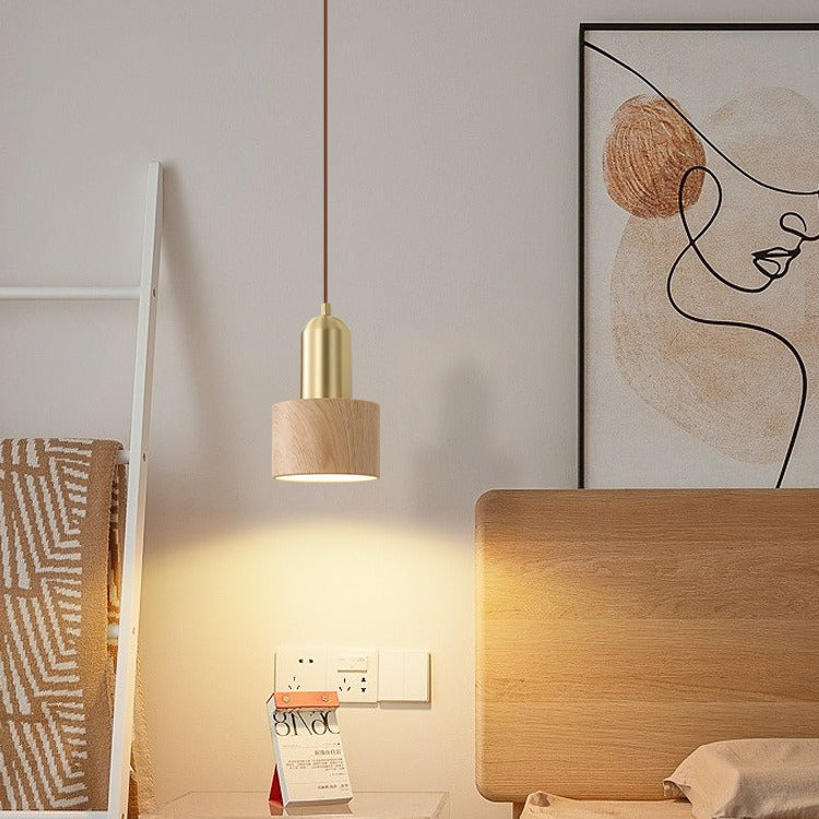 Zeitgenössische nordische runde Eisen-Acryl-1-Licht-Pendelleuchte für das Wohnzimmer 