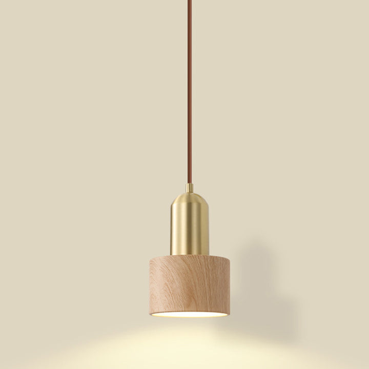 Zeitgenössische nordische runde Eisen-Acryl-1-Licht-Pendelleuchte für das Wohnzimmer 