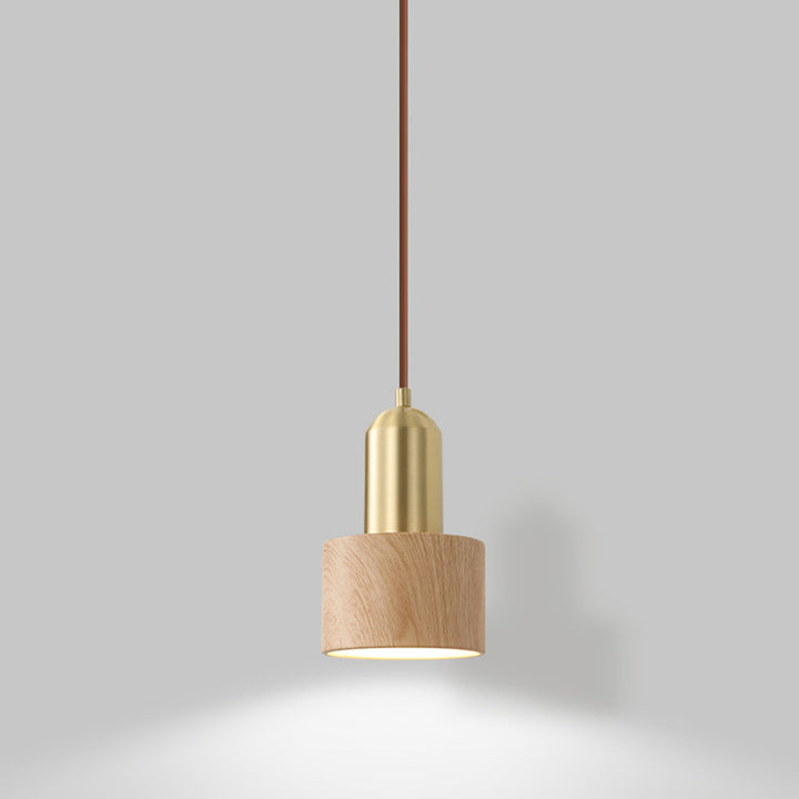 Zeitgenössische nordische runde Eisen-Acryl-1-Licht-Pendelleuchte für das Wohnzimmer 